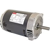 Dayton 1/3, 1/9 HP Belt Drive Motor, Split-Phase, 1725/1140 Nameplate RPM, 115 Voltage, Frame 56CZ