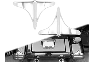 HCmotorku Rear Fender Accent Front Lip Trim Fit For Harley Tri Glide Ultra Classic FLHTCUTG 2009–2025 Street Glide Trikes FLHXXX 2010-2011 (Chrome)