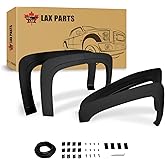 LAX OE Factory Style Fender Flares, for 2007-2013 Silverado 1500 6'6'' & 8' Bed, Not for 2007 Classic and Sierra, Matte Black