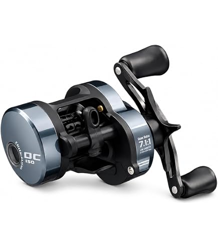Amazon.com : SEASIR Rexcast DC Baitcaster Reel, 3 Modes Digital