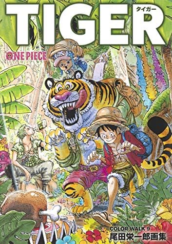 Amazon.com: ONEPIECEイラスト集 COLORWALK 10 DRAGON (Japanese