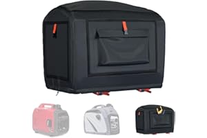 CHENGNAN Outdoor Generator Cover for Honda Generator EU3200i,EU2000i,WEN 56235i,Champion,Westinghous2200,Pulsar G2319N Portable Generator Cover Waterproof,Black