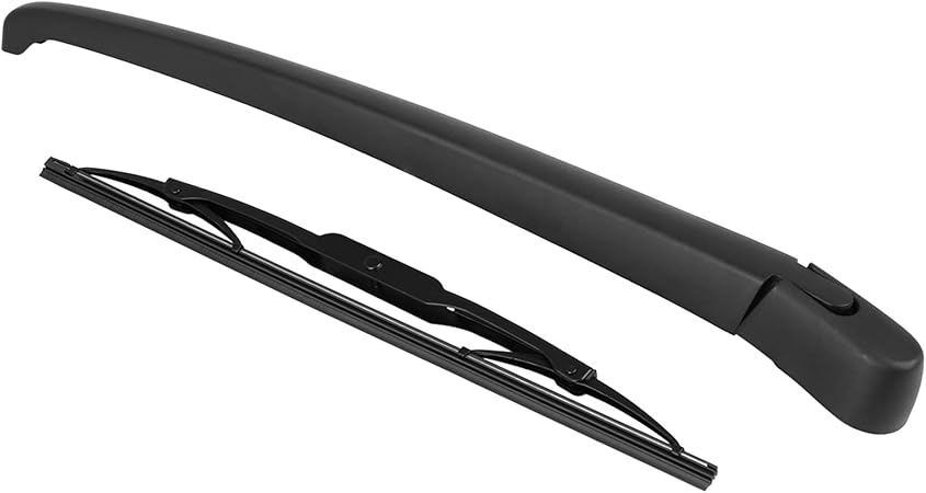 Amazon Uxcell リアワイパーブレード アームセット リアワイパーアーム 04 10 現代用 ツーソン用 300mm ブラック ワイパーブレード 車 バイク