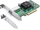 10Gtek 10GbE PCIe Network Card Intel X520-DA1 82599EN Single SFP+ Port
