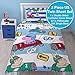 Peppa Pig George Speed 2 Piece UK Single/US Twin Sheet Set 1 x Double Sided Sheet and 1 x Pillowcase (PEGSPEDS001)