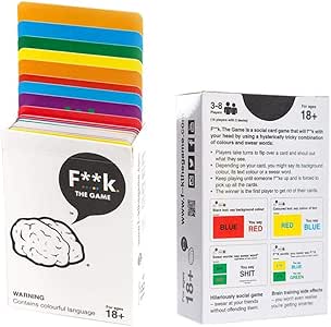 Juego de Cartas Fuck El Juego Completo en inglés – 65 Cartas: Amazon.es: Hogar