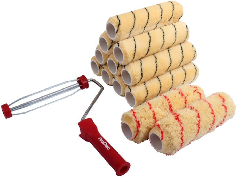 ProDec 13 Piece Woven Roller Frame Set 9" x 1.75" Medium Pile Paint