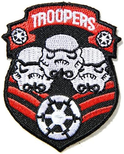 Star Wars Clone Strom trooper Legion Imperial Logo Kid Jacket T-shirt Vest Patch Sew Iron on Embroidered Badge Custome Gift