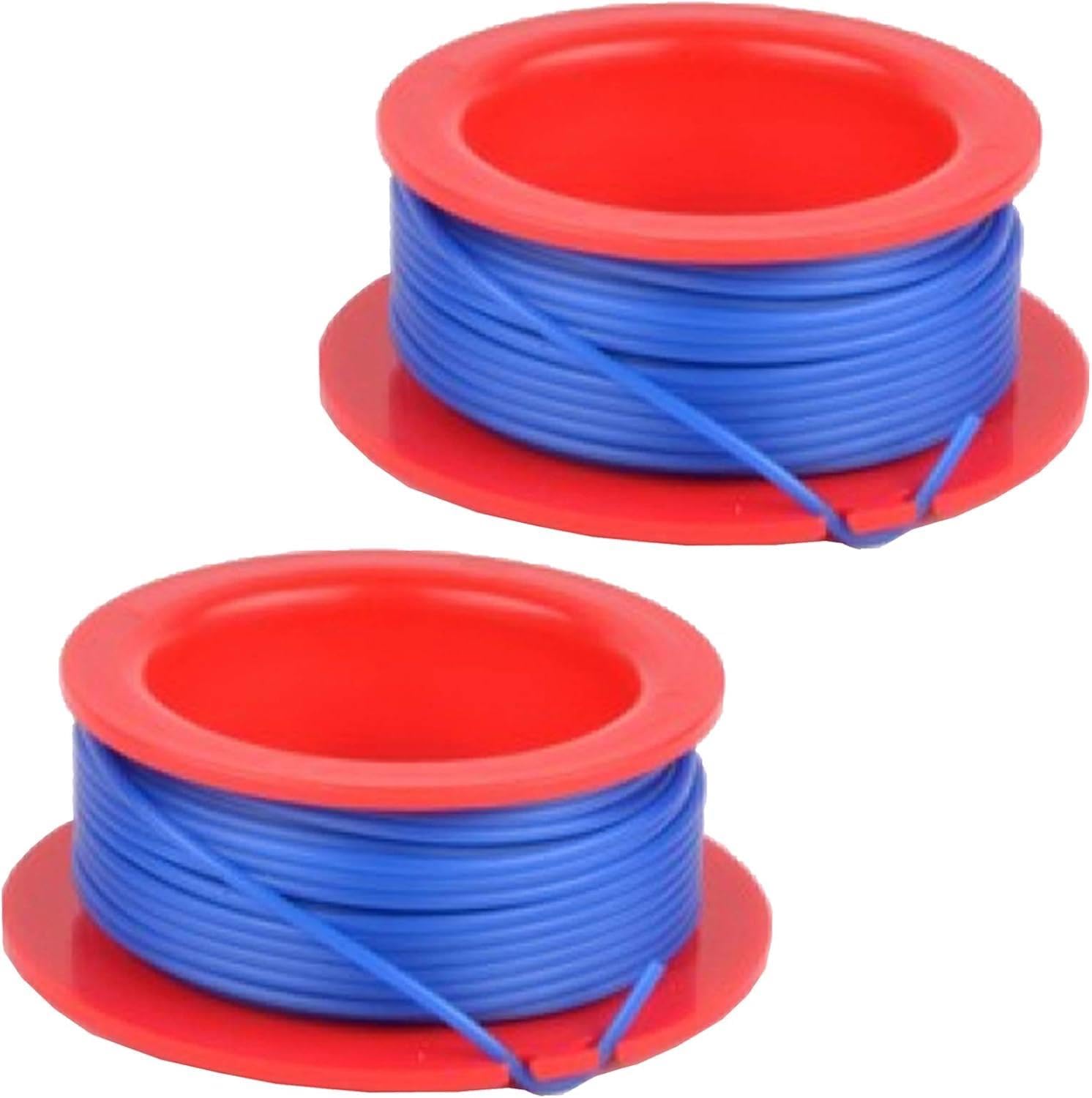 SPARES2GO 7m Line & Spool for Flymo ET21 Mini Trim ST Strimmer Trimmer (Pack of 2)