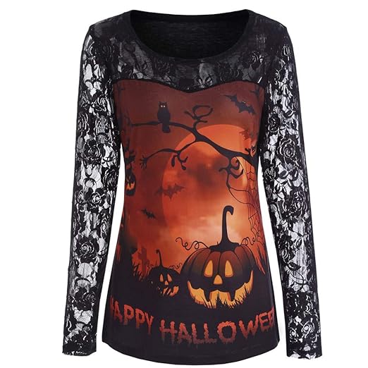 womens plus size halloween shirts