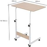 Youyijia Height Adjustable Mobile Laptop Table 40x60 cm 700-800 mm view 2