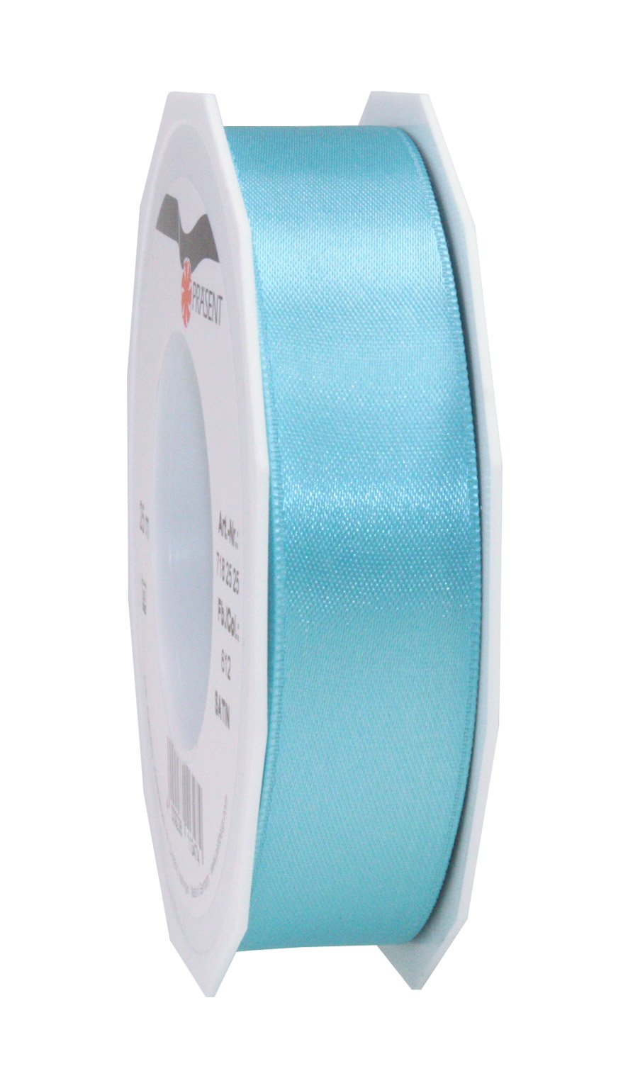 C.E. Pattberg SATIN aquamarine gift ribbon, 27 yards for Wrapping Gifts, 1 inch width, Ribbon for Decorating & Crafting, Decorative Ribbon for Gifts, for every occasion — image 1