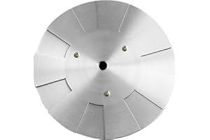 Arborea 8" Chopper Cymbal Silver Alloy Clap Stack Cymbal for Drum Set