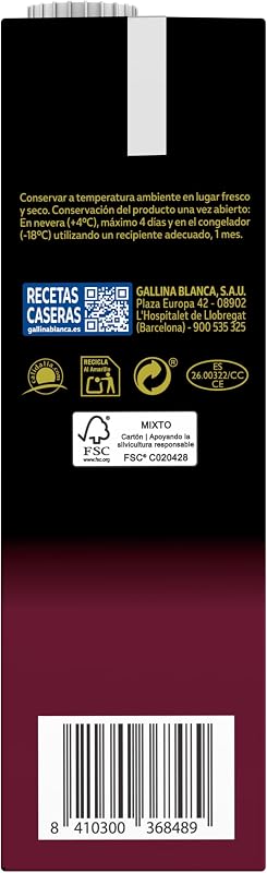 Caldo Gourmet de Pollo con Jamón Ibérico 1L