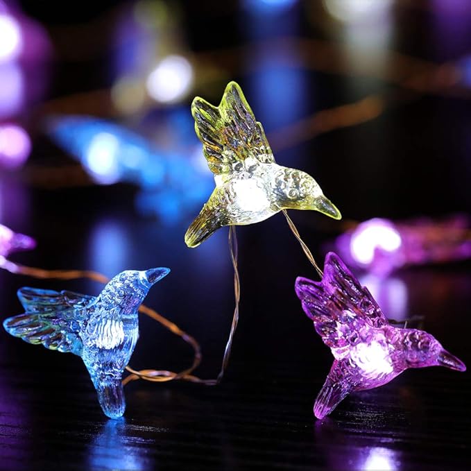 hummingbird string lights