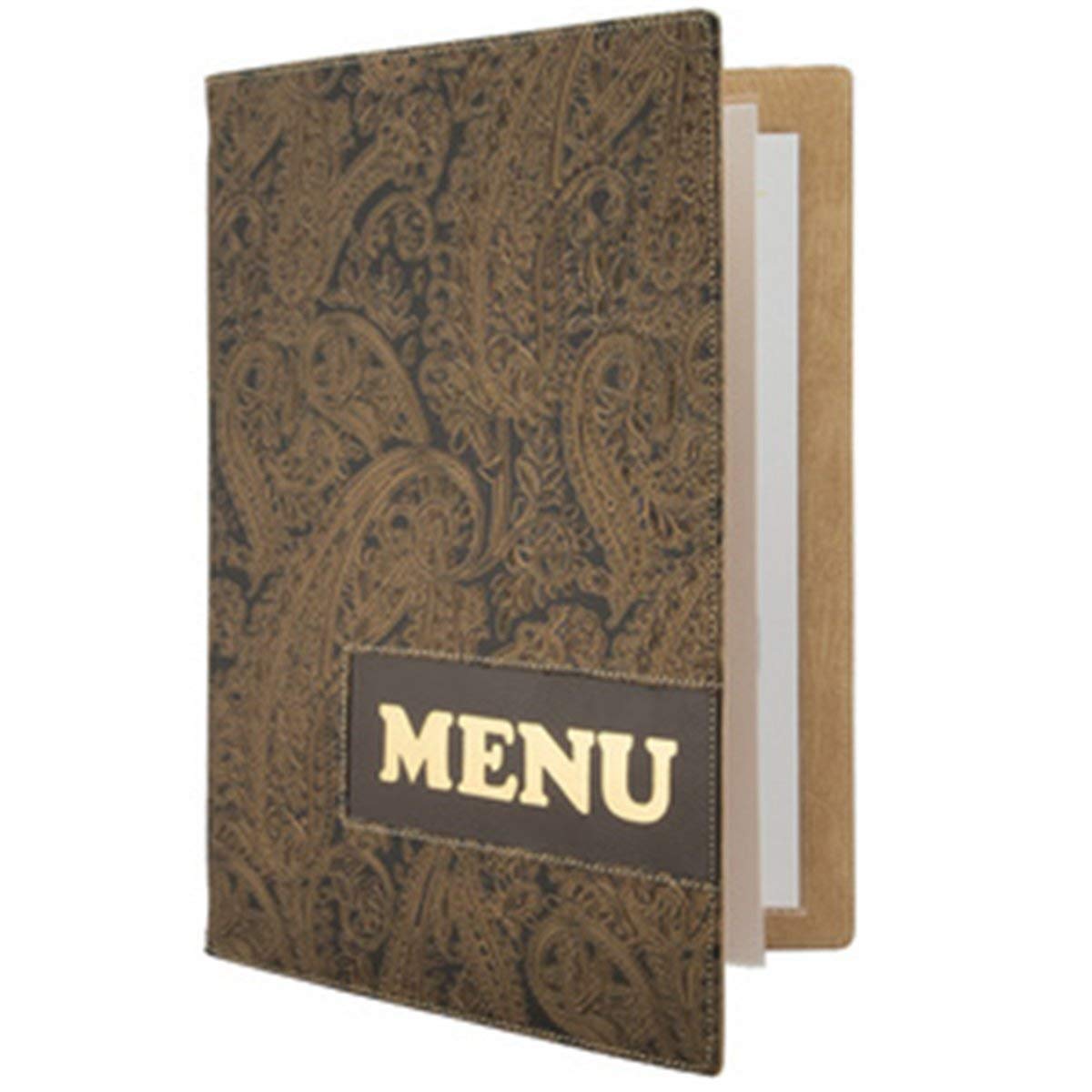 Securit Design Range A4 Menu Holder with 1 Insert Paisley