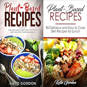 Amazoncom Plant Based Recipes Cookbook 2 In 1 Bundle Set