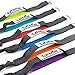 Tuff Mutt Hands-Free Waist Leash for Dog Walking, Running and Hiking, Adjustable Belt with Double Handle, Reflective Bungee Design for Large & Medium Dogs