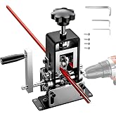 Hizmivos Manual Wire Stripping Machine Gauge Wire 0.06-1 inches,Scrapping Copper Wire Peeler Machine,Drill Powered Hand Crank Wire Stripper Tool for Scrap Copper Recycling