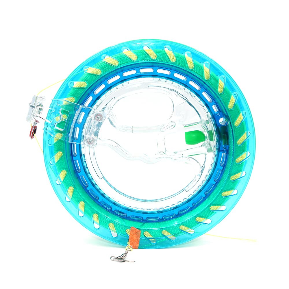 Hsthe Sea Kite Reel Winder Handle Kite Thread Winder Flying Kite String Winder Roller 18cm Outdoor Kite Accessories 300m Thread