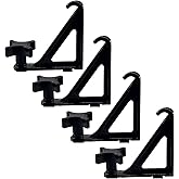 Trucktok Load Stops Replacement for T-Slot Truck Cross Bar 4 Pack | Load Stops Replacement for Heavy Duty Ladder Firewood Skis Snowboard Kayak Most Truck Bed Rails Rack Systems