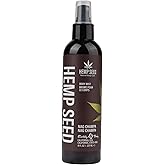 Hemp Seed Body Mist - Moisturizes, Invigorates & Protects Skin - With Hemp Seed Oil, Chamomile & Aloe Vera - Vegan, Cruelty Free