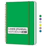 Lined Spiral Journal Notebook for Women & Men, 140