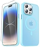 YENAPOON for iPhone 14 Pro Case, Matte Magnetic