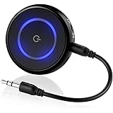 Bluetooth Transmitter 4.1 and Receiver, Lantoo 2-in-1 3.5mm Audio Wireless Adapter(aptX Low Latency for TX Mode, Pair 2 At Once, For 3.5mm Audio Devices and Home Stereo System)