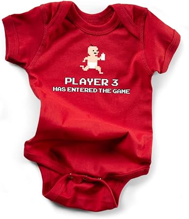 player 3 baby onesie