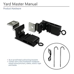 Elite Screens Yard Master Manual Series, 120-inch