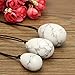 [GTC Certificated] SanSiDo Yoni Egg Jade Egg 3Pcs Amethyst Massage Stones for Women to Strengthen Pelvic Floor Muscles & Counter Stress Adult Urinary Incontinence (Natural White Howlite)