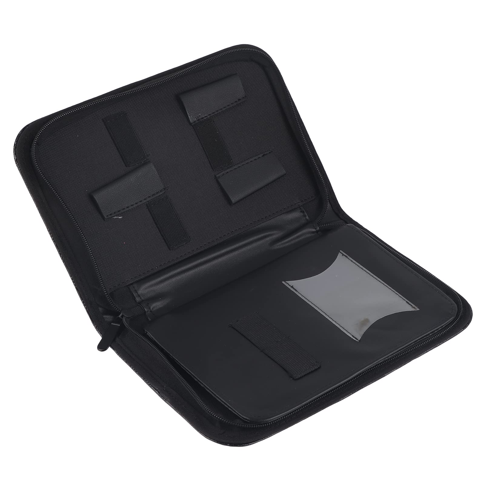 Scissors Storage Bag - Hair Stylist Scissor Holder Pouch Cases PU Leather Salon Scissors Pouch Waterproof Hair Clip Comb Hairdressing Tool Storage Bag Hairdressing Toolbag Pouch