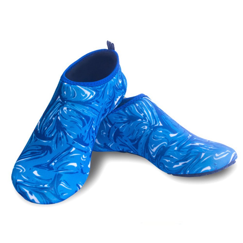 Medium Brdk 水靴scubaクイックドライソックスダイビングbarefootスキン靴ビーチサーフィンヨガ練習靴メンズレディース ブルー ウォーターシューズ 1年保証 Medium Brdk 水靴scubaクイックドライソックスダイビングbarefootスキン靴ビーチサーフィンヨガ練習靴メンズレディース ブルー ウォーターシューズ 1年保証
