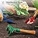 Kids Garden Tool Set, Geyiie Outdoor Yard Gardening Toys with Child Rake, Shovel and Trowel, Apron, Sleeve for Boys/Girls/Toddlers