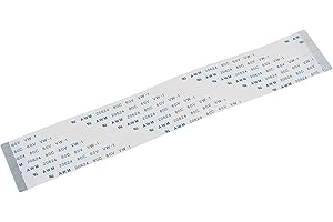 ACROPIX a Type AWM 20624 80C 60V 50pin FFC Flexible Flat Cables 150mmx0.5mm White Blue - Pack of 1