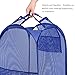 BAGAIL 2-Pack 85L Pop-up Mesh Laundry Hamper with Reinforced Carry Handles,Foldable Collapsible Laundry Basket with Side Pocket