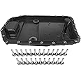Bapmic 24152333907 6HP19 Transmission Oil Pan with Gasket Screw Repair Kit for BMW