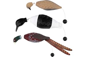 FIONUPI 3 Pcs Pheasant Toy for Dog Training Hunting Dogs Training Duck Bumper Tools Floating Dead Fowl Trainer Foam Interactive Toys for Pet Dog Training