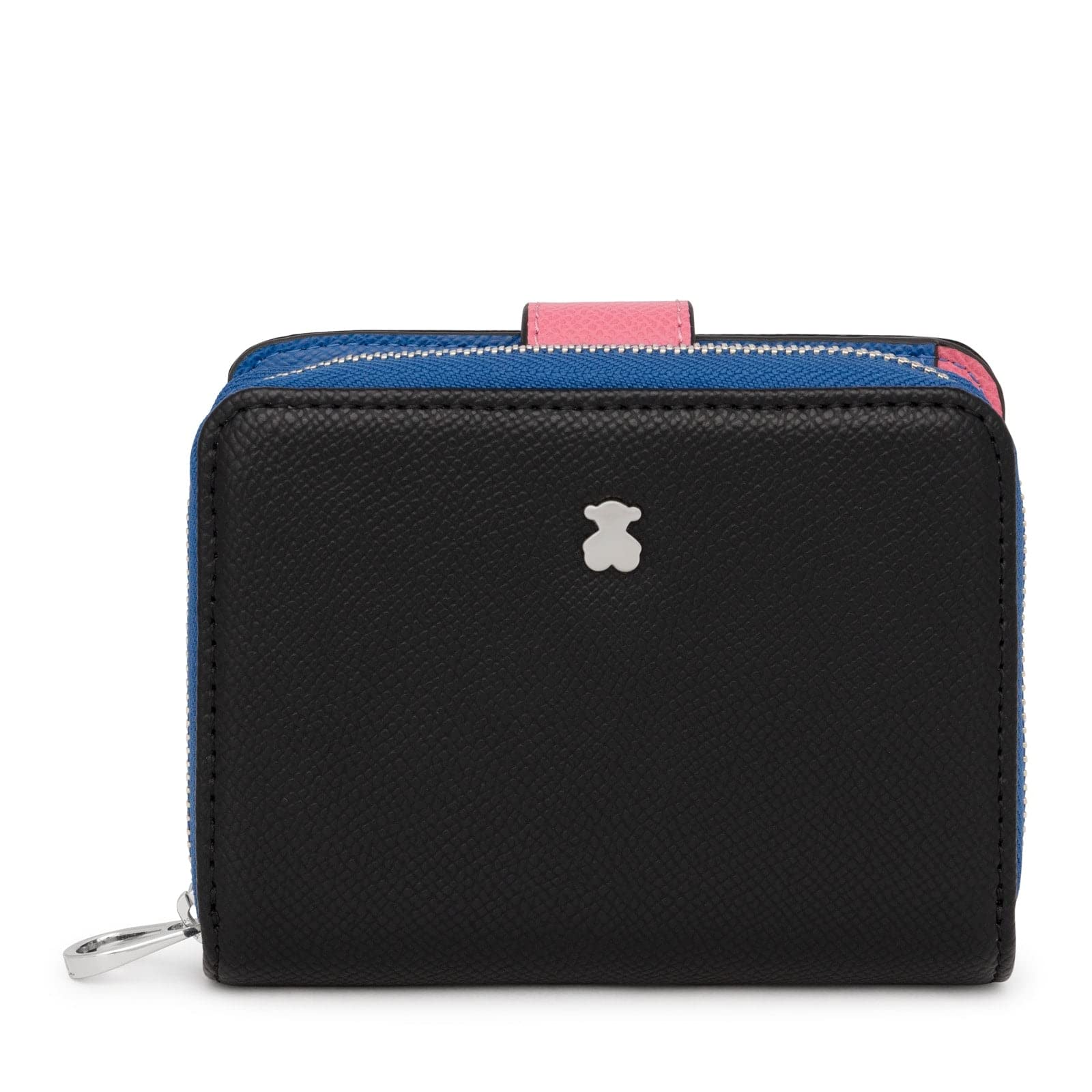 Tous 2001689951, Women's New Dubai Saf Tri-Black Wallet, Small, Black,