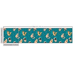 Ambesonne Space Fabric by The Yard, Surreal