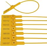 NC 100pcs PP Plastic Security Seals Lock Anti-Tamper Cable Ties Logistics view 3
