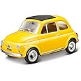 BBurago Fiat 500F (1965) Metal Kit Die Cast in Scale 1:24 43 Part