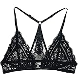 FRDMBeauty Hollow High Neck Bra Lace Bralette Sexy Halter