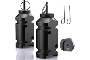 HOZOL Trip Alarm, Perimeter Trip Alarm, 12 Gauge Camping Trip Wire Alarm Device, Early Warning Security System for Camping and Property Safety/Bear Deterrent,Camping Safety(Adapter Not Included)