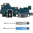 MMOBIEL Dock Connector Compatible with Samsung Galaxy A42 5G 2020 - Charging Port - Headphone Port/Microphone Replacement - Type C - Incl. Screwdrivers