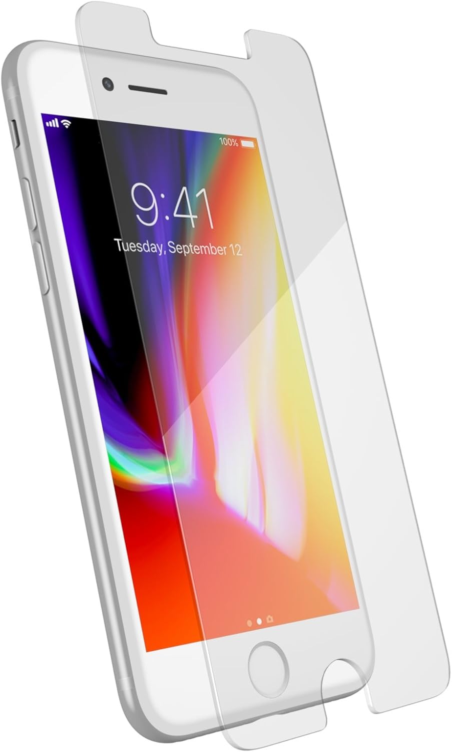 Speck Products ShieldView Glass Screen Protector for iPhone 8 Plus/7 Plus/6S Plus/6 Plus, Clear