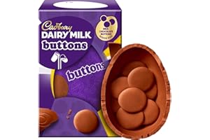 Cadbury Easter Egg 96g | Milk Chocolate Egg with Giant Buttons in it