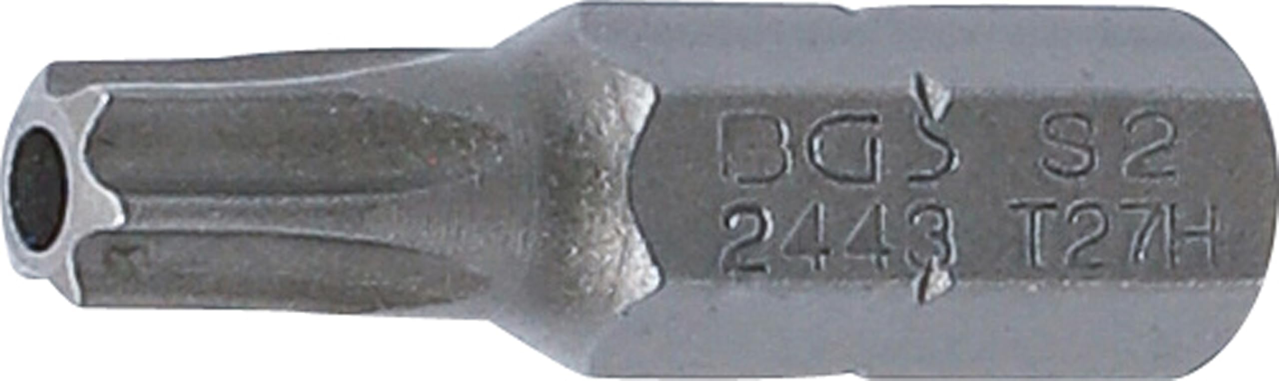 BGS 2443 | Bit | Length 25 mm | 6.3 mm (1/4") Drive | T-Star tamperproof (for Torx) T27
