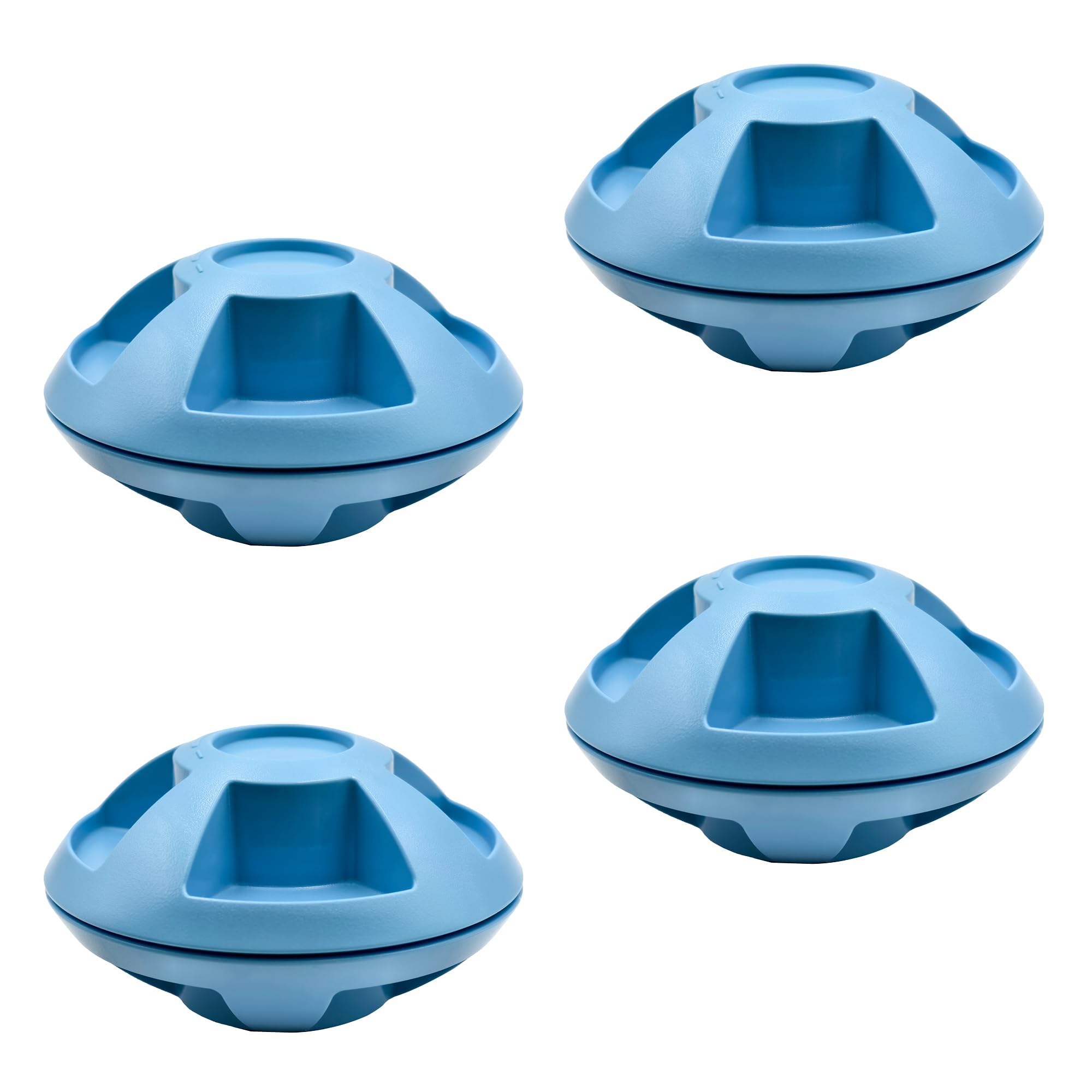 Photo 1 of 4 Pcs Laundry Bed Sheet Detangler Reduces Sheets Blankets Tangled Wrinkles Save Time Reusable in Washer and Dryer Light Blue